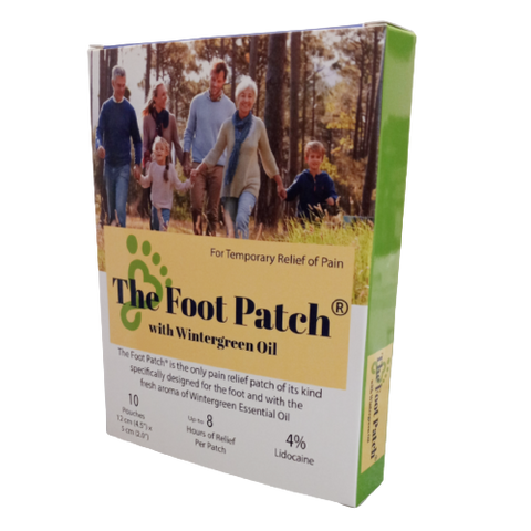 The Foot Patch® - Don't Let Your Feet Slow You Down!
